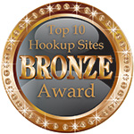 top-10-hookup-sites.com's Bronze Award